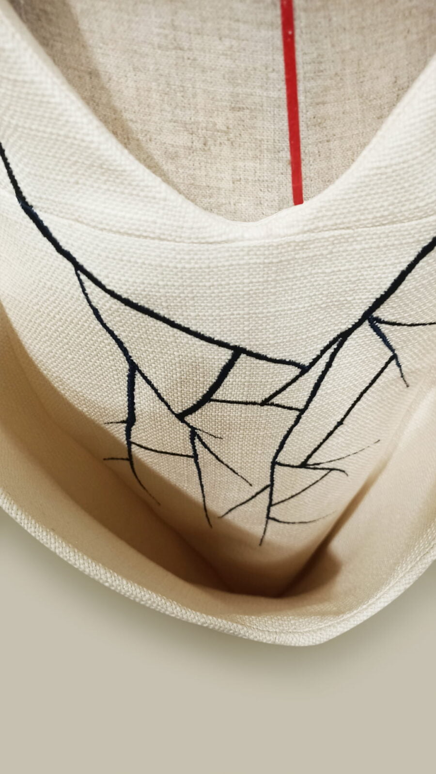 RE Embroidery Jumpsuit | RE刺繡連身七分褲