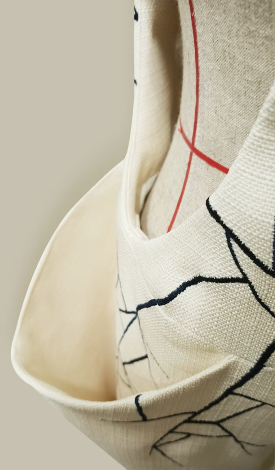 RE Embroidery Jumpsuit | RE刺繡連身七分褲