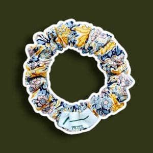 photo_2024-03-18_Photoroom Vintage Floral Scrunchie by RE-:Petite