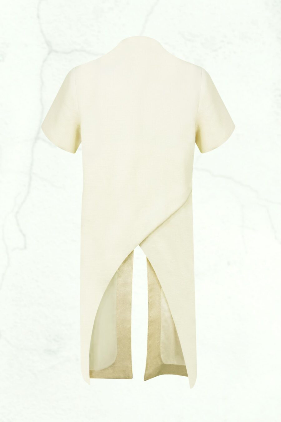 RE Back Overlap Jacket | RE後交衩及膝長外套