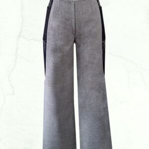 RE Colour Block Trousers | RE高腰長褲