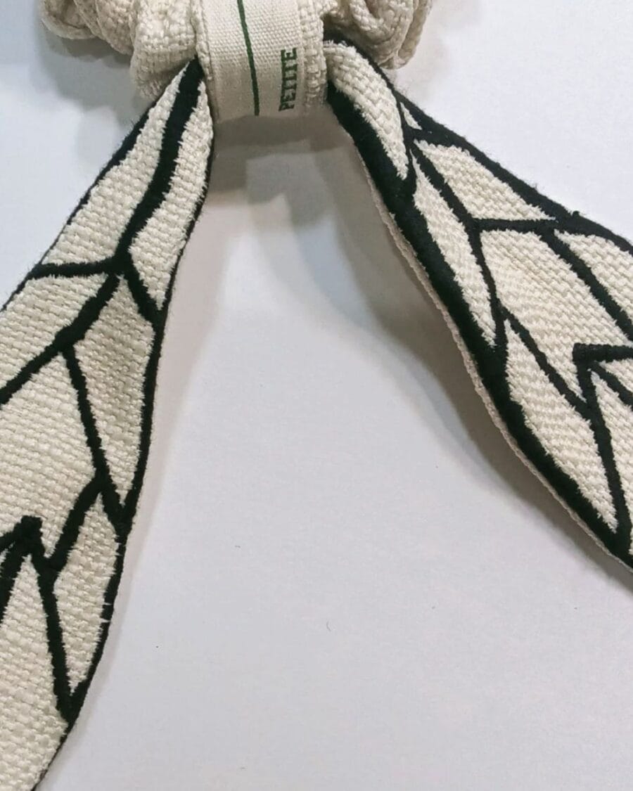 Scrunchie with Embroidery Tail by RE-:Petite