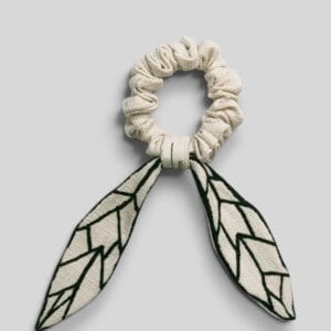 Scrunchie with Embroidery Tail by RE-:Petite
