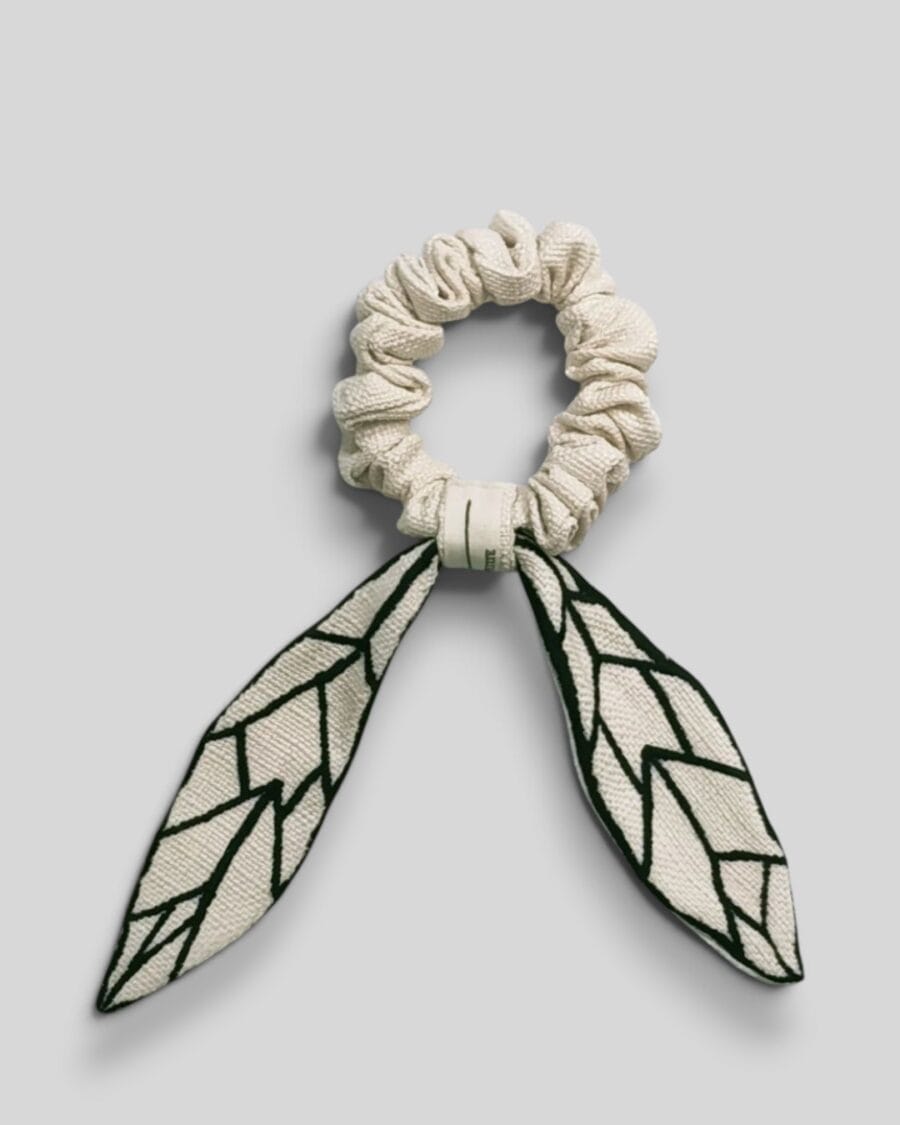 Scrunchie with Embroidery Tail by RE-:Petite
