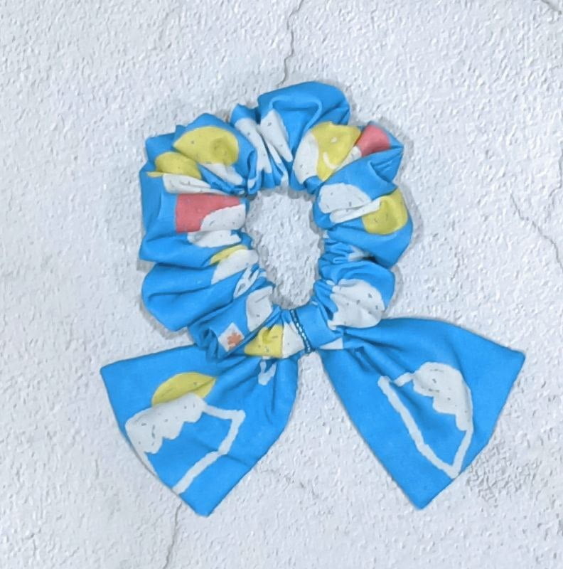 Bow Scrunchy | 小串珠蝴蝶結髮圈