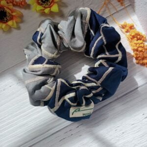 Dual Colours Embroidery Scrunchy | 雙色刺繡髮圈