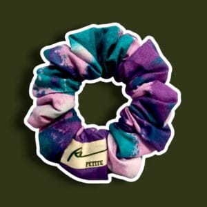 23 Purple Teal Gradient Scrunchie by RE-:Petite