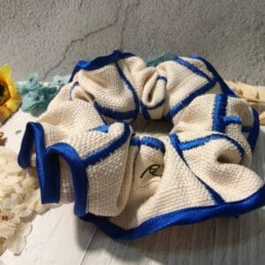 IMG20260804004933-Photoroom Royal Blue Embroidery Trimmed Scrunchie by RE-:Petite