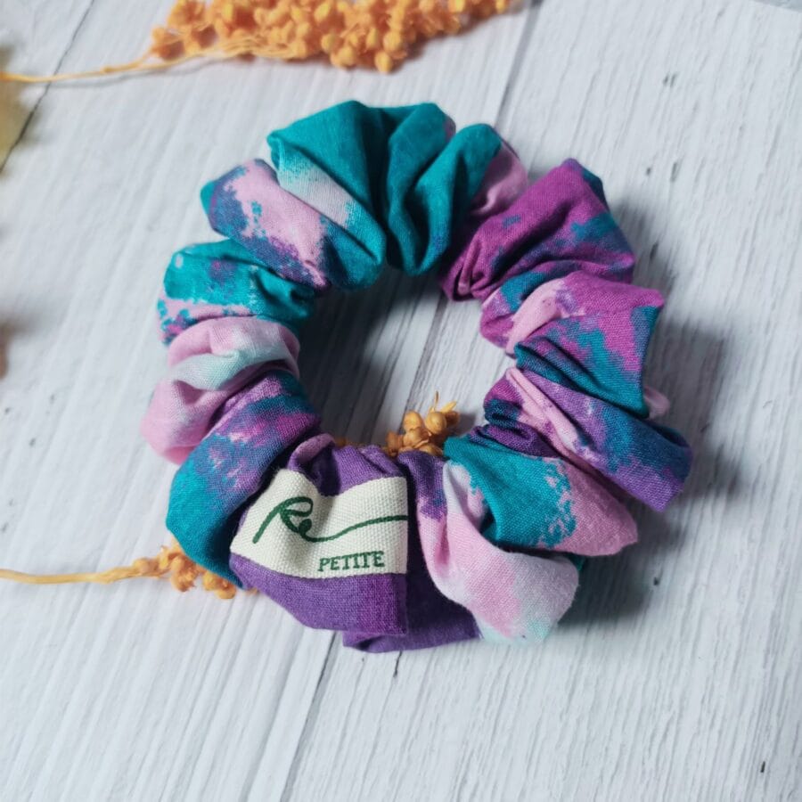 photo_14_2024-05-28_01-54-10 Purple Teal Gradient Scrunchie by RE-:Petite