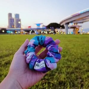 photo_8_2024-05-28_01-54-10 Purple Teal Gradient Scrunchie by RE-:Petite